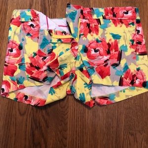 J. Crew floral shorts